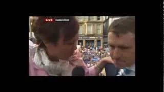 Huddersfield Town Celebrations - Dean Hoyle Interview 28/05/12