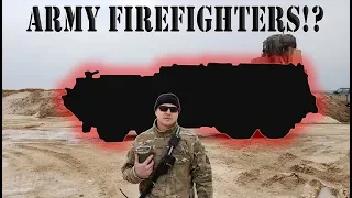 Army Fire Trucks REVEALED! You won't believe what they look like!