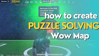 How to Create Puzzle Solving wow match in wow mode | wow tutorial video | Pubgmobile