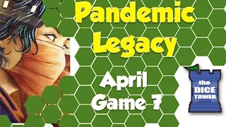 Pandemic Legacy Playthrough: April, Game 7 (SPOILERS)