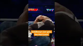 Bobby Lashley Hurt Lock To Goldberg Son #summerslam#bobbylashley#goldberg