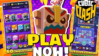 *NEW* CUBIC CLASH IS THE BEST NEW MERGING GAME 😱😱😱 | CUBIC CLASH