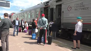 Лето 2022: поезд Псков – Евпатория; № 064 по средам, вагоны Псков – Сухум