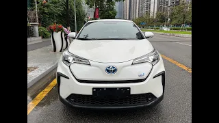 Электромобиль TOYOTA C-HR EV 2020. Полный обзор. Внешние отличия электромобиля от ДВС