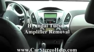 Hyundai Tucson Amplifier Removal = Car Stereo HELP