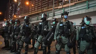 Sicherheitsgesetz in Hongkong: Die Polizei greift zu