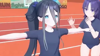 T-pose Arisu - Blue Archive