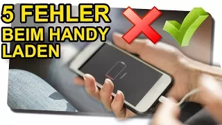 5 Fehler, die JEDER beim HANDY LADEN macht! 😱