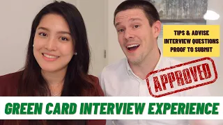 MY GREEN CARD INTERVIEW EXPERIENCE 2020 | How to Get APPROVED! | Tips & Advice | Permanent Residence