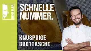 Schnelles knusprige Brottaschen-Rezept von Steffen Henssler