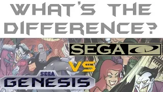 What's the Difference? - The Adventures of Batman and Robin - Sega Genesis vs Sega CD