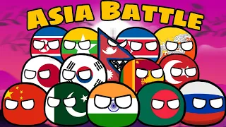 Let's dance with Asia Countryballs asia battle