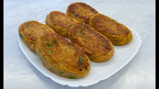 Котлеты из Фасоли / Фасолевые Котлеты / Котлеты Без Мяса / Bean Cutlets