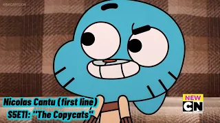 First and Last Lines of Gumball's Voice Actors (TAWOG)