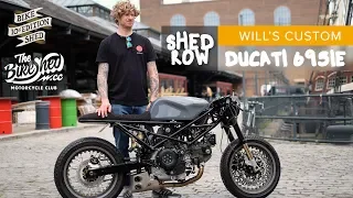 Ducati Monster 695 shed build - Bike Shed Show 2019