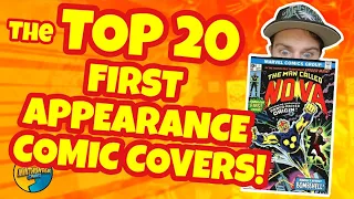 The TOP 20 First Appearance Comic Covers of All Time!