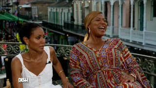 GIRLS TRIP Interviews: Queen Latifah, Jada Pinkett Smith, Regina Hall and more!