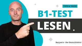 B1 Prüfung Lesen | Tipps + Beispiele