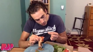 Vegan Man Loses It After Realizing The Pizza He’s Eating Has Cheese