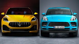 2023 Maserati Grecale vs Porsche Macan