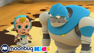 Arpo the Robot - Must Keep The Baby CLEAN! | Moonbug Kids TV Shows - Full Episodes