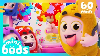 Paint Time Trouble |  Minibods | Rob the Robot & Friends - Funny Kids TV