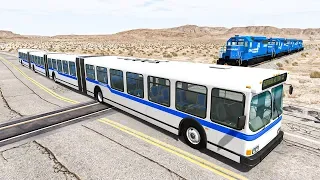 Train Accidents #9 - BeamNG DRIVE | SmashChan
