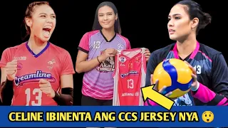 CELINE DOMINGO IBINENTA ANG KANYANG CREAMLINE 13 JERSEY: DOMINGO NA BASH 😲