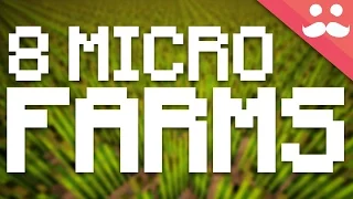 Minecraft: 8 Micro Farms YOU WILL NEED!