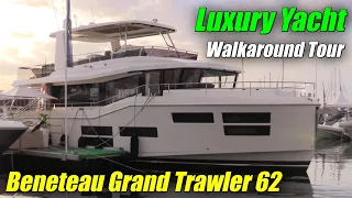 Amazing Trawler !!! 2023 Beneteau Grand Trawler 62