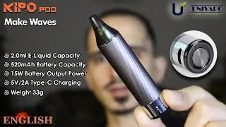 Kipo Pod By Univapo, a Pod with a Mech Style!!