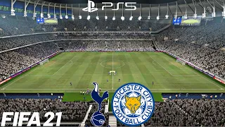 (PS5) FIFA 21 Tottenham Hotspur vs Leicester City GAMEPLAY (4K HDR 60fps) PREMIER LEAGUE PREDICTION