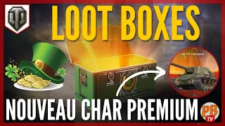 [WoT FR] ST PATRICK LOOT BOXES AVEC UN NOUVEAU CHAR PREMIUM JAPONAIS - WORLD OF TANKS (français)