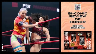 Bi-Conic Review of Honor (BROH): Ring of Honor (Thursday, 10/21/23)