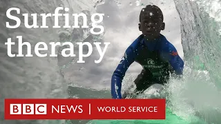 Surfing in South Africa for a better life - BBC World Service