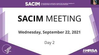 SACIM Meeting, September 2, 2021