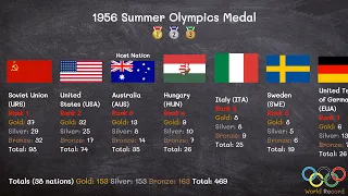 1956 Summer Olympics Medal