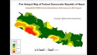 Event Based Fire Hotspot Analysis and Mapping using NASA FIRMS Data and GIS