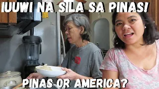 BUHAY AMERIKA: PAUWIIN NA LANG DAW SINA MADER AT PADER SA PILIPINAS! USAPANG UUWI NA SA PINAS SILA?