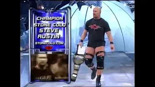 Stone Cold Steve Austin University Is Now In Session What (1/2) WWE Smackdown 8-16-2001