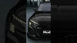 Blacked out 2021 AUDI RS3 edit #shorts