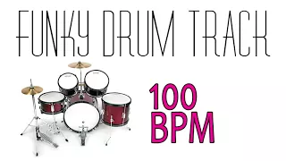 Funk Groove Drum Track - 100 BPM