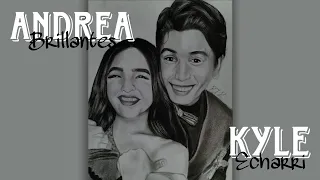 KYLEDREA (ANDREA BRILLANTES & KYLE ECHARRI)  REALISTIC DRAWING