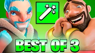I Challenged IAN77 to a Best of Three, but with a Twist🤫 -Clash Royale