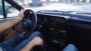 Alfa Romeo GTv6 inside driving (POV)