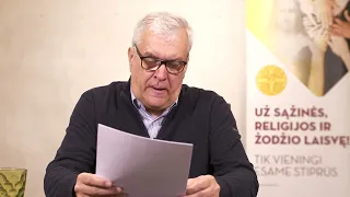 Prof. dr. Alvydas Jokubaitis. Lietuviška neviltis ir krikščionybė