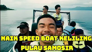 Naik Speed Boat di Danau Toba || Samosir