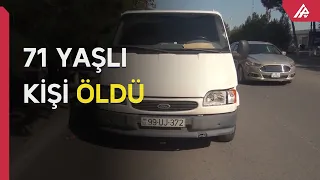 Şirvanda avtomobil yaşlı kişini vurub