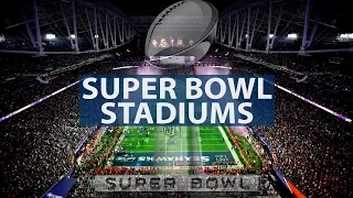 NFL Super Bowl Stadiums (1967-2024)