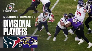 Houston TEXANS x Baltimore RAVENS - Melhores Momentos | Rodada Divisional | NFL Brasil